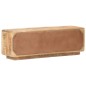 vidaXL Mueble para TV de madera maciza de mango rugosa 120x30x40 cm