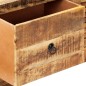 vidaXL Mueble para TV de madera maciza de mango rugosa 120x30x40 cm