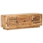 vidaXL Mueble para TV de madera maciza de mango rugosa 120x30x40 cm
