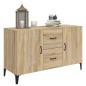 vidaXL Aparador de madera de ingeniería roble Sonoma 100x36x60 cm vidaXL Aparador de madera de ingeniería roble Sonoma 100x36x60 cm
