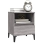 vidaXL Mesitas de noche 2 unidades gris Sonoma 40x35x50 cm vidaXL Mesitas de noche 2 unidades gris Sonoma 40x35x50 cm