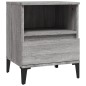 vidaXL Mesitas de noche 2 unidades gris Sonoma 40x35x50 cm vidaXL Mesitas de noche 2 unidades gris Sonoma 40x35x50 cm