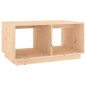 vidaXL Mesa de centro de madera maciza de pino 80x50x40 cm vidaXL Mesa de centro de madera maciza de pino 80x50x40 cm