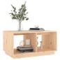vidaXL Mesa de centro de madera maciza de pino 80x50x40 cm vidaXL Mesa de centro de madera maciza de pino 80x50x40 cm