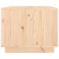vidaXL Mesa de centro de madera maciza de pino 80x50x40 cm vidaXL Mesa de centro de madera maciza de pino 80x50x40 cm