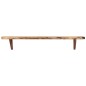 vidaXL Estantes de pared 2 unidades madera maciza acacia 110x20x18 cm vidaXL Estantes de pared 2 unidades madera maciza acacia 110x20x18 cm