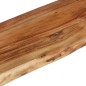vidaXL Estantes de pared 2 unidades madera maciza acacia 110x20x18 cm vidaXL Estantes de pared 2 unidades madera maciza acacia 110x20x18 cm