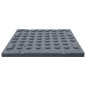 vidaXL Losetas de goma protección de caídas 24 uds gris 50x50x3 cm vidaXL Losetas de goma protección de caídas 24 uds gris 50x50x3 cm