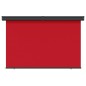 vidaXL Toldo lateral de balcón rojo 145x250 cm vidaXL Toldo lateral de balcón rojo 145x250 cm