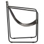 vidaXL Silla de relax de cuero auténtico negro vidaXL Silla de relax de cuero auténtico negro