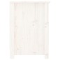 vidaXL Mueble para TV de madera maciza de pino blanco 103x36,5x52 cm vidaXL Mueble para TV de madera maciza de pino blanco 103x36,5x52 cm