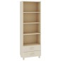 vidaXL Aparador HAMAR madera de pino maciza marrón miel 60x35x180 cm vidaXL Aparador HAMAR madera de pino maciza marrón miel 60x35x180 cm