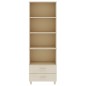 vidaXL Aparador HAMAR madera de pino maciza marrón miel 60x35x180 cm vidaXL Aparador HAMAR madera de pino maciza marrón miel 60x35x180 cm