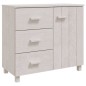 vidaXL Aparador HAMAR madera maciza de pino blanco 90x40x80 cm vidaXL Aparador HAMAR madera maciza de pino blanco 90x40x80 cm