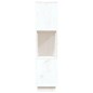 vidaXL Estantería/divisor de espacios madera pino blanco 80x25x101 cm vidaXL Estantería/divisor de espacios madera pino blanco 80x25x101 cm