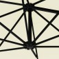 vidaXL Sombrilla de pared con barra de metal 300 cm arena vidaXL Sombrilla de pared con barra de metal 300 cm arena