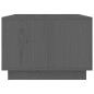 vidaXL Mesa de centro madera maciza de pino gris 80x50x35 cm vidaXL Mesa de centro madera maciza de pino gris 80x50x35 cm