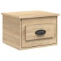 vidaXL Mesita de noche de pared color roble Sonoma 41,5x36x28 cm vidaXL Mesita de noche de pared color roble Sonoma 41,5x36x28 cm