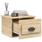 vidaXL Mesita de noche de pared color roble Sonoma 41,5x36x28 cm vidaXL Mesita de noche de pared color roble Sonoma 41,5x36x28 cm