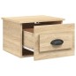 vidaXL Mesita de noche de pared color roble Sonoma 41,5x36x28 cm vidaXL Mesita de noche de pared color roble Sonoma 41,5x36x28 cm