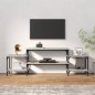 vidaXL Mueble para TV madera contrachapada gris Sonoma 157x35x52 cm vidaXL Mueble para TV madera contrachapada gris Sonoma 157x35x52 cm