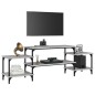 vidaXL Mueble para TV madera contrachapada gris Sonoma 157x35x52 cm vidaXL Mueble para TV madera contrachapada gris Sonoma 157x35x52 cm