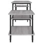 vidaXL Mueble para TV madera contrachapada gris Sonoma 157x35x52 cm vidaXL Mueble para TV madera contrachapada gris Sonoma 157x35x52 cm