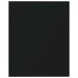 vidaXL Estantes para estantería 8 uds contrachapada negro 40x50x1,5 cm