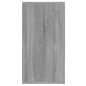 vidaXL Aparador de madera contrachapada gris Sonoma 120x36x69 cm vidaXL Aparador de madera contrachapada gris Sonoma 120x36x69 cm