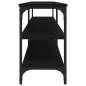 vidaXL Mueble de TV madera contrachapada negro 160x30x50 cm vidaXL Mueble de TV madera contrachapada negro 160x30x50 cm
