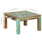 vidaXL Mesa de centro de madera maciza reciclada 60x60x35 cm vidaXL Mesa de centro de madera maciza reciclada 60x60x35 cm