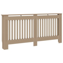 vidaXL Cubierta para radiador MDF 172x19x81 cm