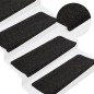 vidaXL Alfombrilla autoadhesiva de escalera 15 uds 65x24,5x3,5 cm vidaXL Alfombrilla autoadhesiva de escalera 15 uds 65x24,5x3,5 cm
