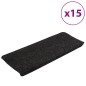 vidaXL Alfombrilla autoadhesiva de escalera 15 uds 65x24,5x3,5 cm vidaXL Alfombrilla autoadhesiva de escalera 15 uds 65x24,5x3,5 cm