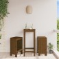 vidaXL Taburetes de cocina 2 uds madera pino marrón miel 40x36x75 cm vidaXL Taburetes de cocina 2 uds madera pino marrón miel 40x36x75 cm