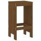 vidaXL Taburetes de cocina 2 uds madera pino marrón miel 40x36x75 cm vidaXL Taburetes de cocina 2 uds madera pino marrón miel 40x36x75 cm