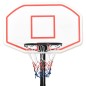 vidaXL Canasta de baloncesto polietileno blanco 258-363 cm vidaXL Canasta de baloncesto polietileno blanco 258-363 cm