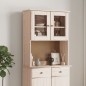 vidaXL Armario superior para tocador ALTA madera de pino 77x30x92 cm vidaXL Armario superior para tocador ALTA madera de pino 77x30x92 cm