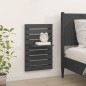 vidaXL Estantes mesitas de pared 2 uds madera maciza de pino gris vidaXL Estantes mesitas de pared 2 uds madera maciza de pino gris