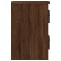 vidaXL Mesita de noche de pared color roble marrón 41,5x36x53 cm vidaXL Mesita de noche de pared color roble marrón 41,5x36x53 cm