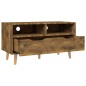 vidaXL Mueble de TV madera de ingeniería roble ahumado 90x40x48,5 cm vidaXL Mueble de TV madera de ingeniería roble ahumado 90x40x48,5 cm