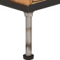 vidaXL Cómoda de madera maciza de mango 45x35x106 cm vidaXL Cómoda de madera maciza de mango 45x35x106 cm