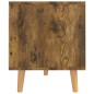 vidaXL Mueble de TV madera de ingeniería roble ahumado 90x40x48,5 cm vidaXL Mueble de TV madera de ingeniería roble ahumado 90x40x48,5 cm