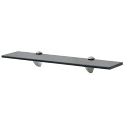 vidaXL Estante flotante de cristal 50x10 cm 8 mm