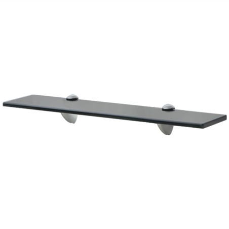 vidaXL Estante flotante de cristal 50x10 cm 8 mm
