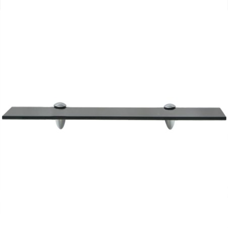 vidaXL Estante flotante de cristal 50x10 cm 8 mm