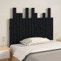 vidaXL Cabecero de cama de pared madera maciza pino negro 95,5x3x80 cm vidaXL Cabecero de cama de pared madera maciza pino negro 95,5x3x80 cm