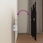 vidaXL Cabecero de cama de pared madera maciza pino negro 95,5x3x80 cm vidaXL Cabecero de cama de pared madera maciza pino negro 95,5x3x80 cm