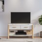 vidaXL Mueble para TV madera contrachapada blanco 82x38x45 cm vidaXL Mueble para TV madera contrachapada blanco 82x38x45 cm