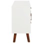 vidaXL Aparador de madera maciza de acacia y MDF 110x35x70 cm vidaXL Aparador de madera maciza de acacia y MDF 110x35x70 cm